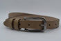 taupe 20mm brede riem met dubbele lus