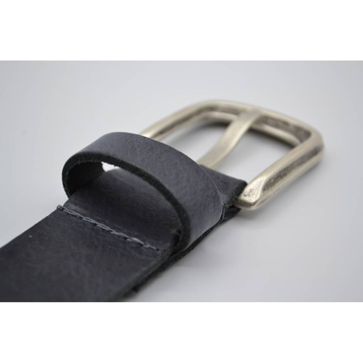 split lederen 35 mm antracite casual riem