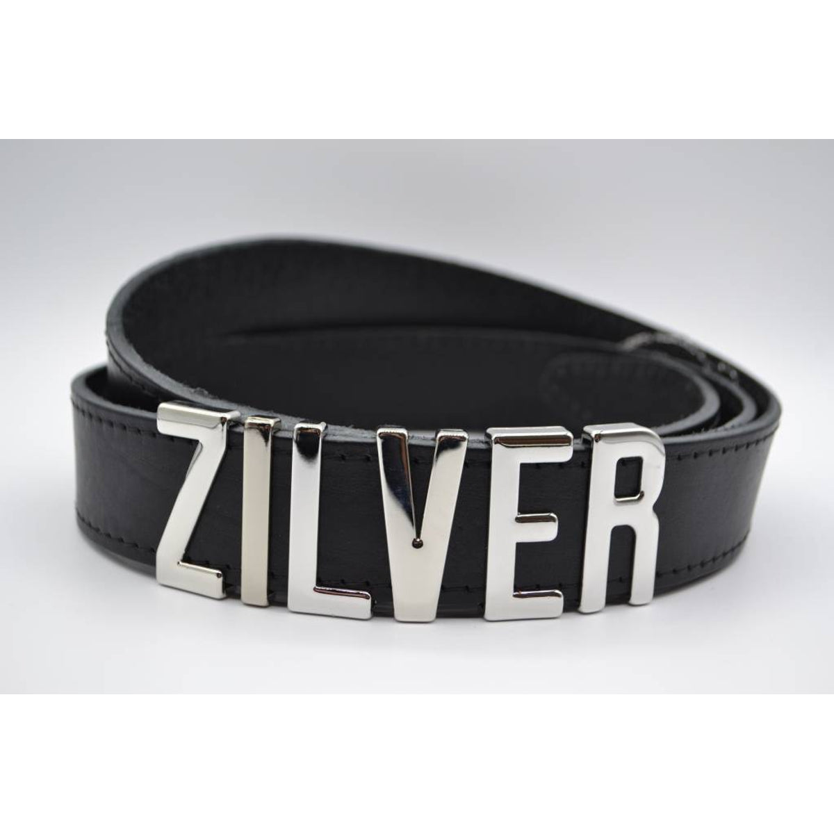 Zwarte Riem Voor letters 