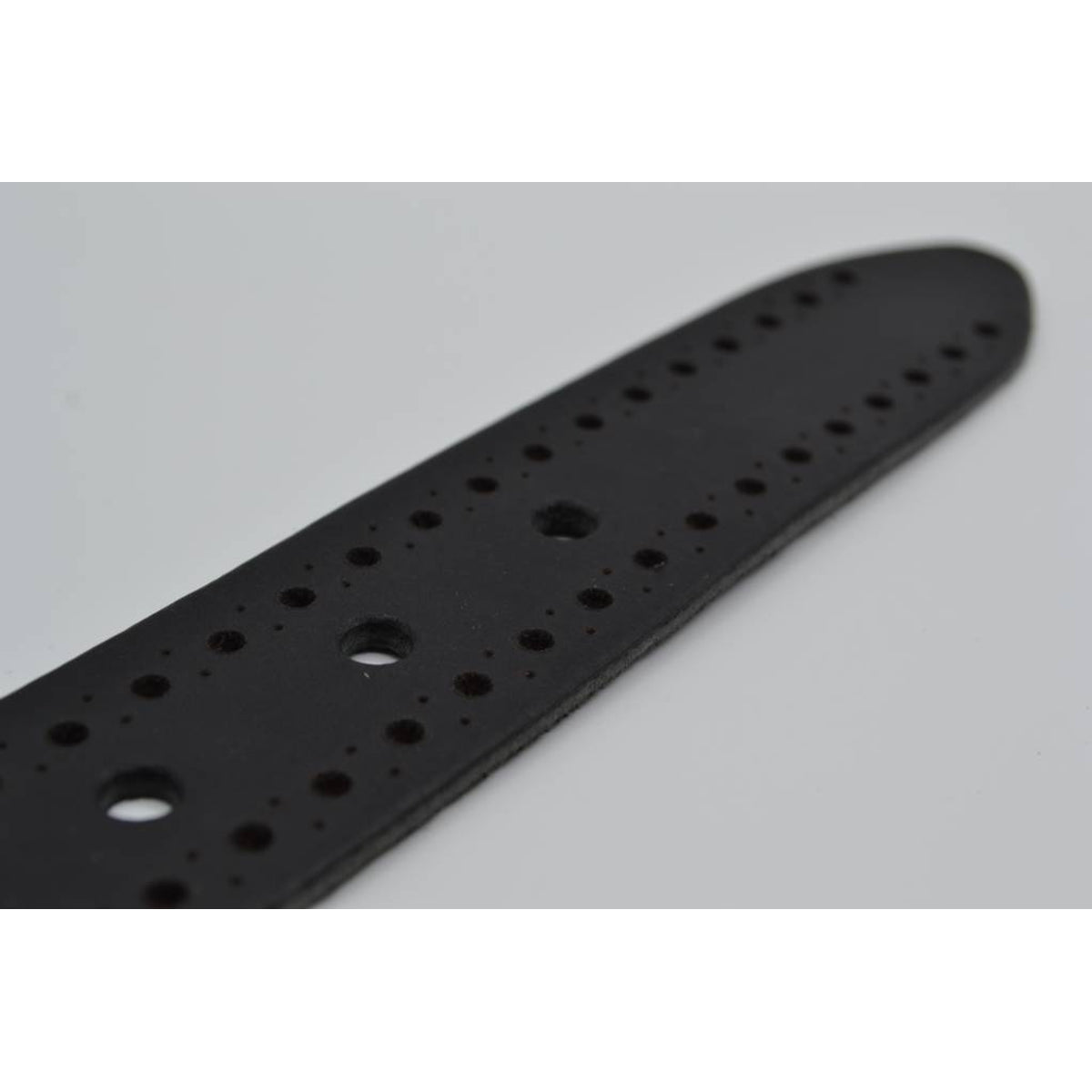 4cm zwarte diep gelaserde volnerf riem