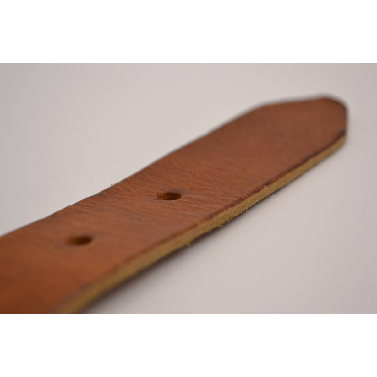 Cognac 3cm brede unieke riem