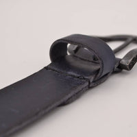 Blauwe Jeans riem met slingerpunt