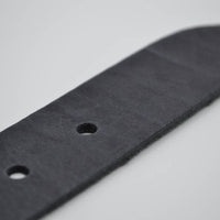 4cm split lederen antracite riem.