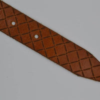 Cognac echt lederen kinder riem