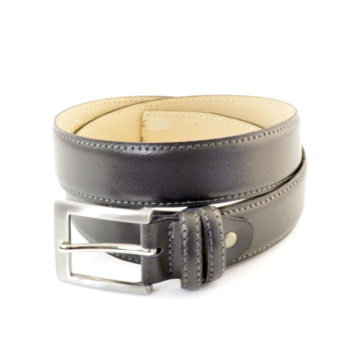 Grijze moderne heren riem.