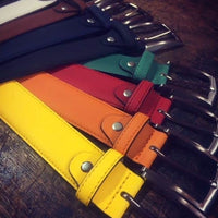 Cognac nette riem.