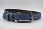 blauwe 20mm brede riem met dubbele lus