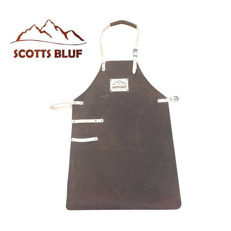 BBQ Schort Scottsbluf bruin