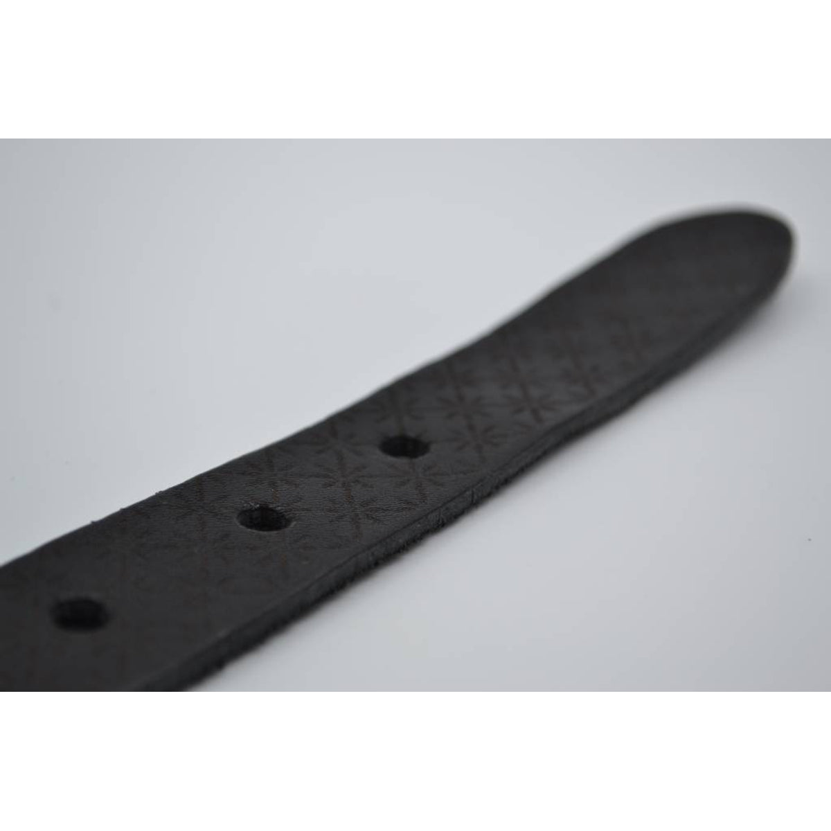 3cm zwarte kinder riem met sneeuvlok print
