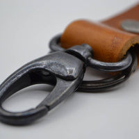 Cognac sleutelhanger met naam of logo