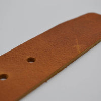 mooie strakke cognac volnerf jeansriem