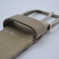mooie taupe vintage volnerf jeansriem