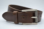 bruine italiaans volnerf lederen casual riem