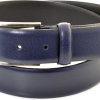 Blauwe 3.5cm brede nette riem