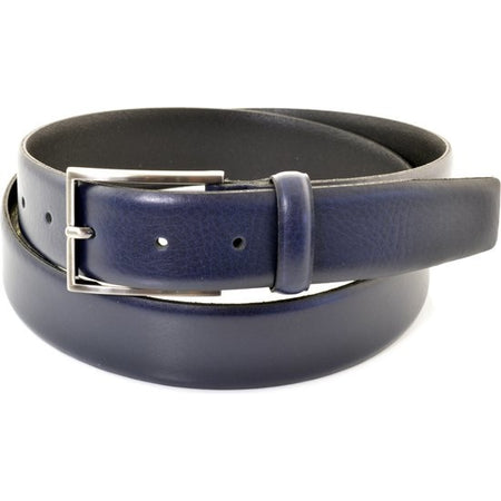 Blauwe 3.5cm brede nette riem