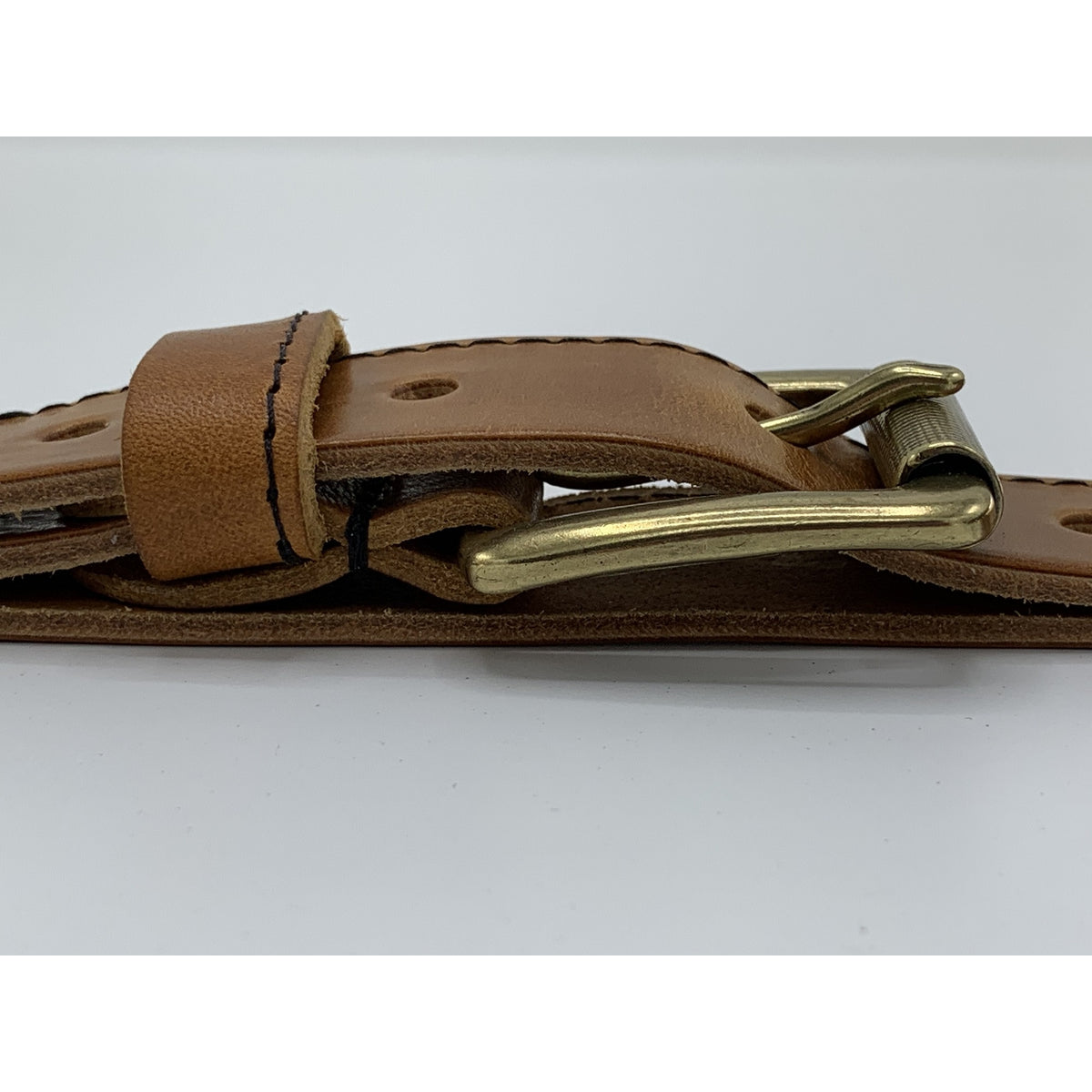 cognac riem met gave details.