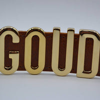 Cognac Riem Voor letters
