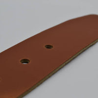 4,5cm echt lederen casual cognac riem.