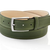 Olijfgroene nette riem
