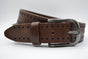 4cm bruine diep gelaserde volnerf riem