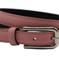 Roze 2cm brede riem.