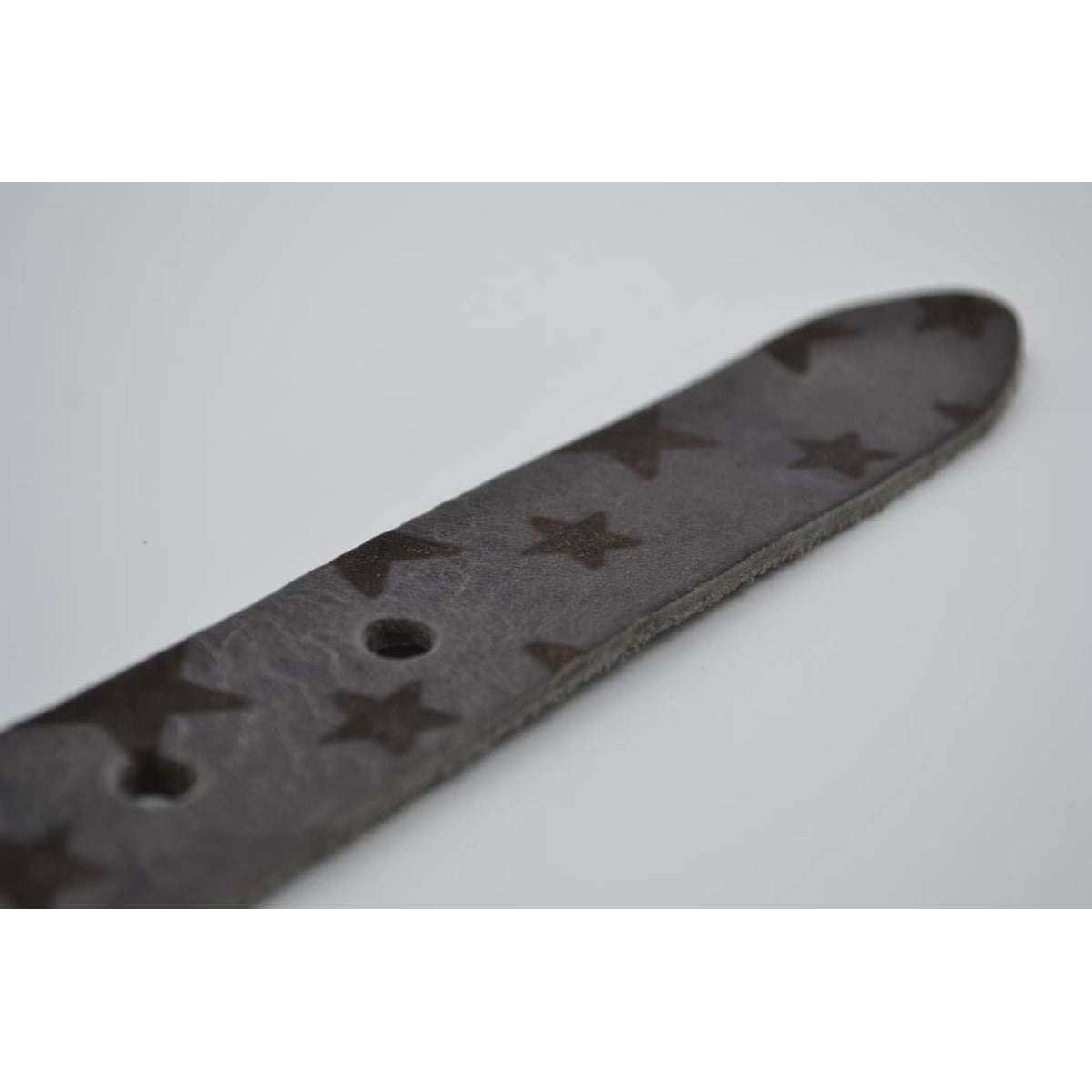 3cm grijze kinder riem met sterprint