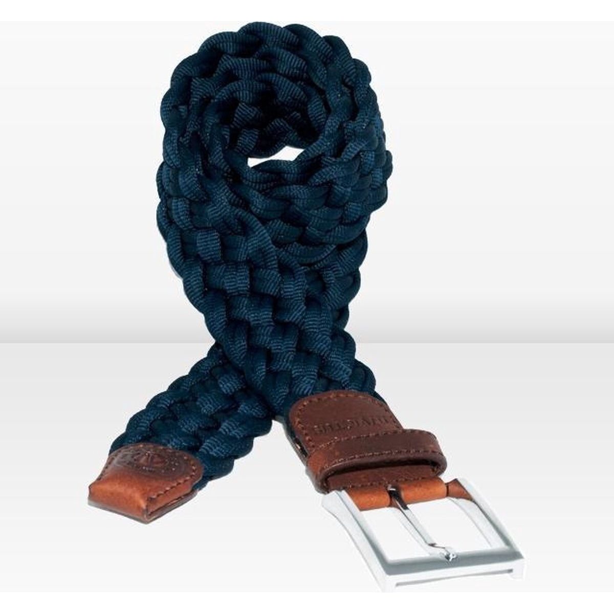 Blauwe nette gevlochten riem