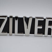 Zwarte Riem Voor letters 