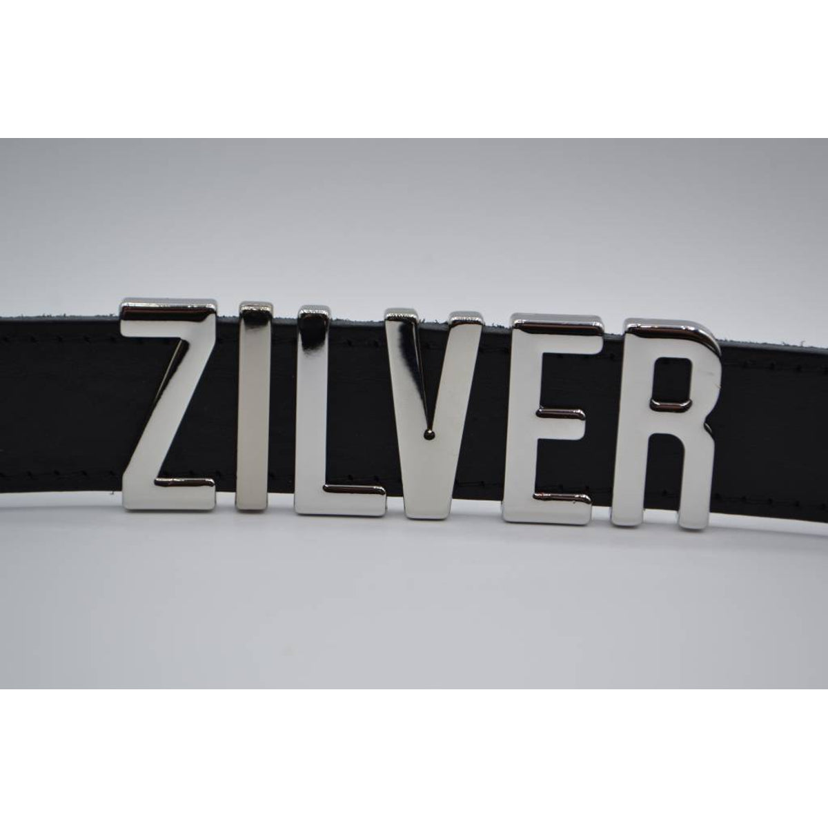 Zwarte Riem Voor letters 