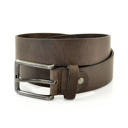 3.5cm brede riem van dik buffel nerf leer.