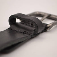 Zwarte 3cm brede unieke riem