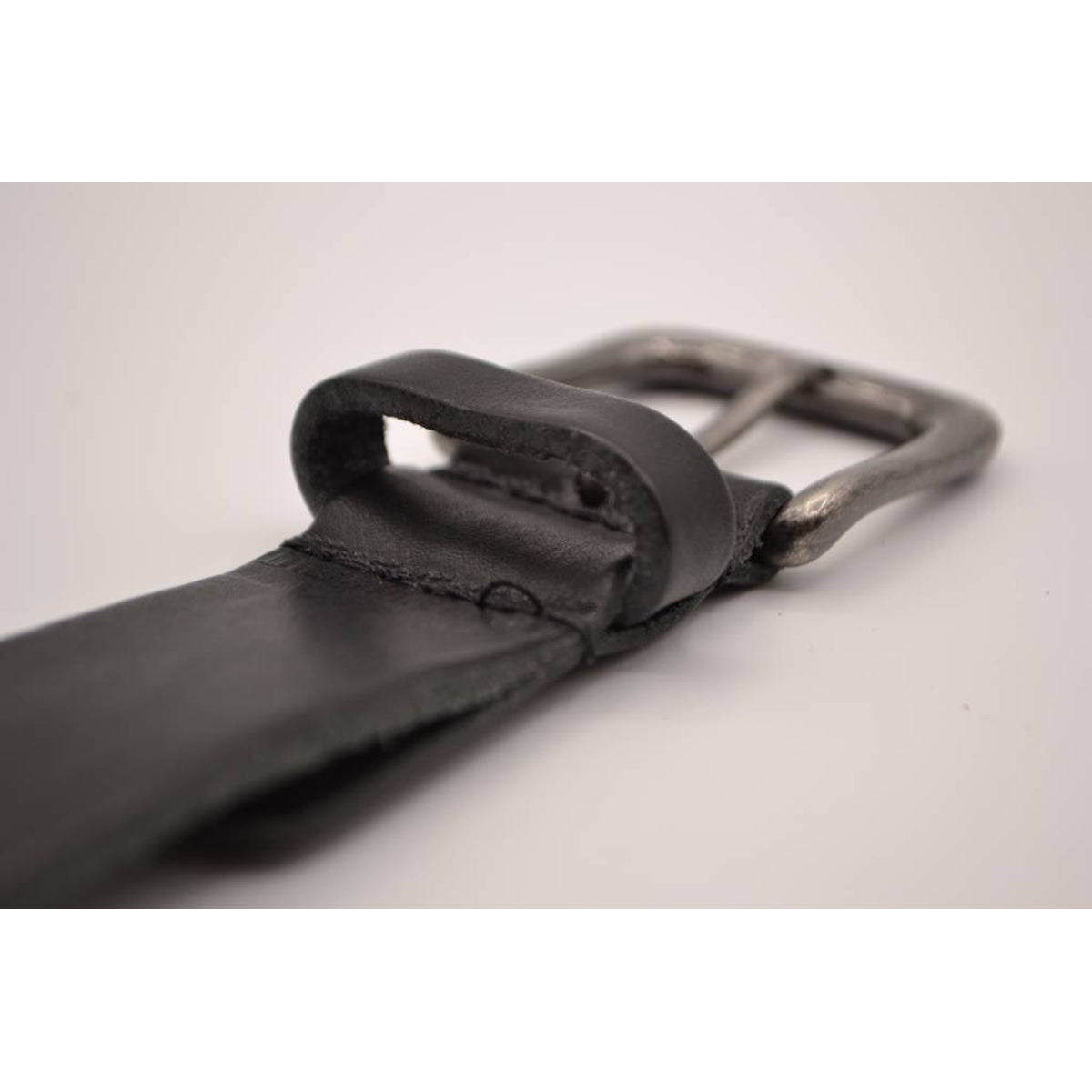Zwarte 3cm brede unieke riem