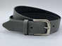 Licht grijze kinderriem 3cm breed.