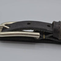 grijze 20mm brede riem met speelse lus