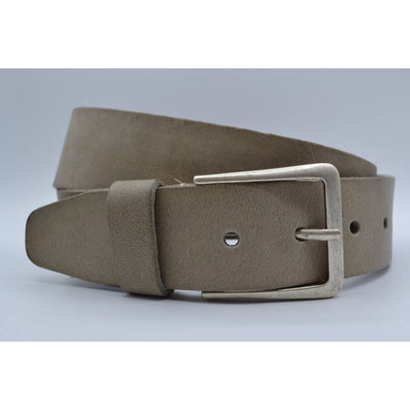 mooie taupe vintage volnerf jeansriem