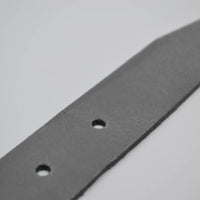 split lederen licht grijze kinder riem 