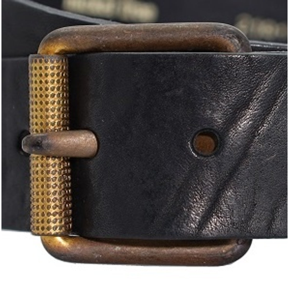 4cm brede zwarte riem. 