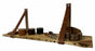 Plankendragers inclusief 80cm douglas plank.