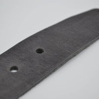 mooie strakke grijze volnerf jeansriem 