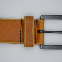 Cognac italiaans lederen casual riem