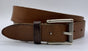 Stoere cognac riem met gewassen vintage leer