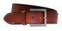 Wilskin casual 3.5cm brede cognac riem.