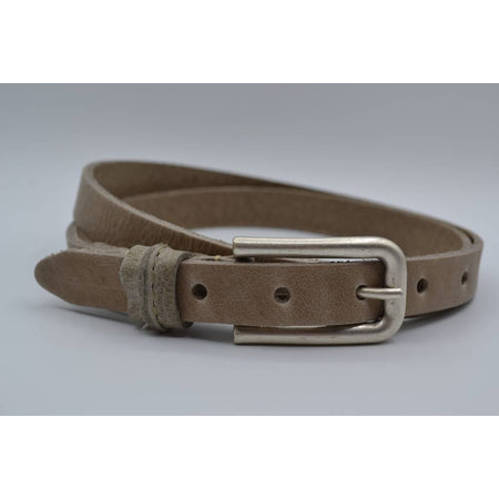 taupe 20mm brede riem met speelse lus