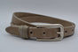 taupe 20mm brede riem met speelse lus
