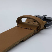 Cognac stoere kinderriem