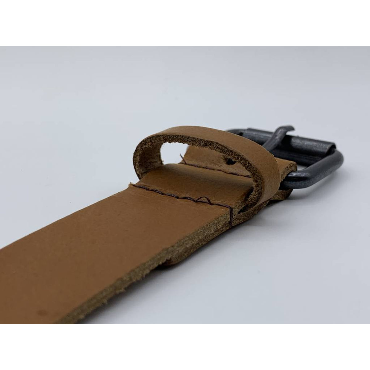 Cognac stoere kinderriem