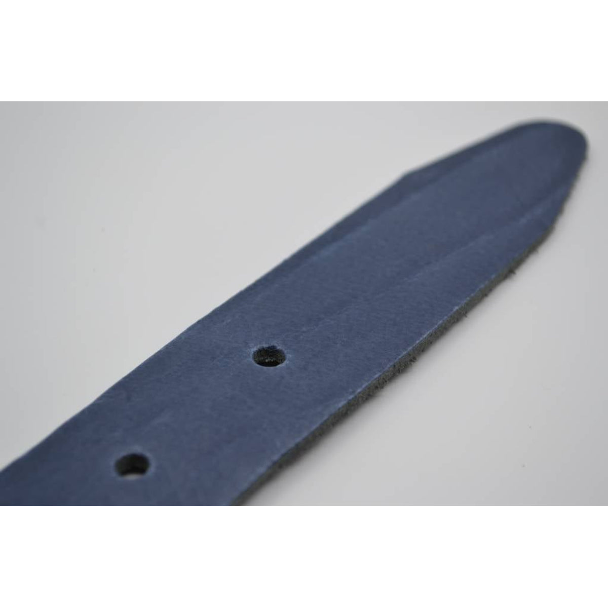 split lederen 35 mm blauwe casual riem