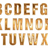 Letters In het goud