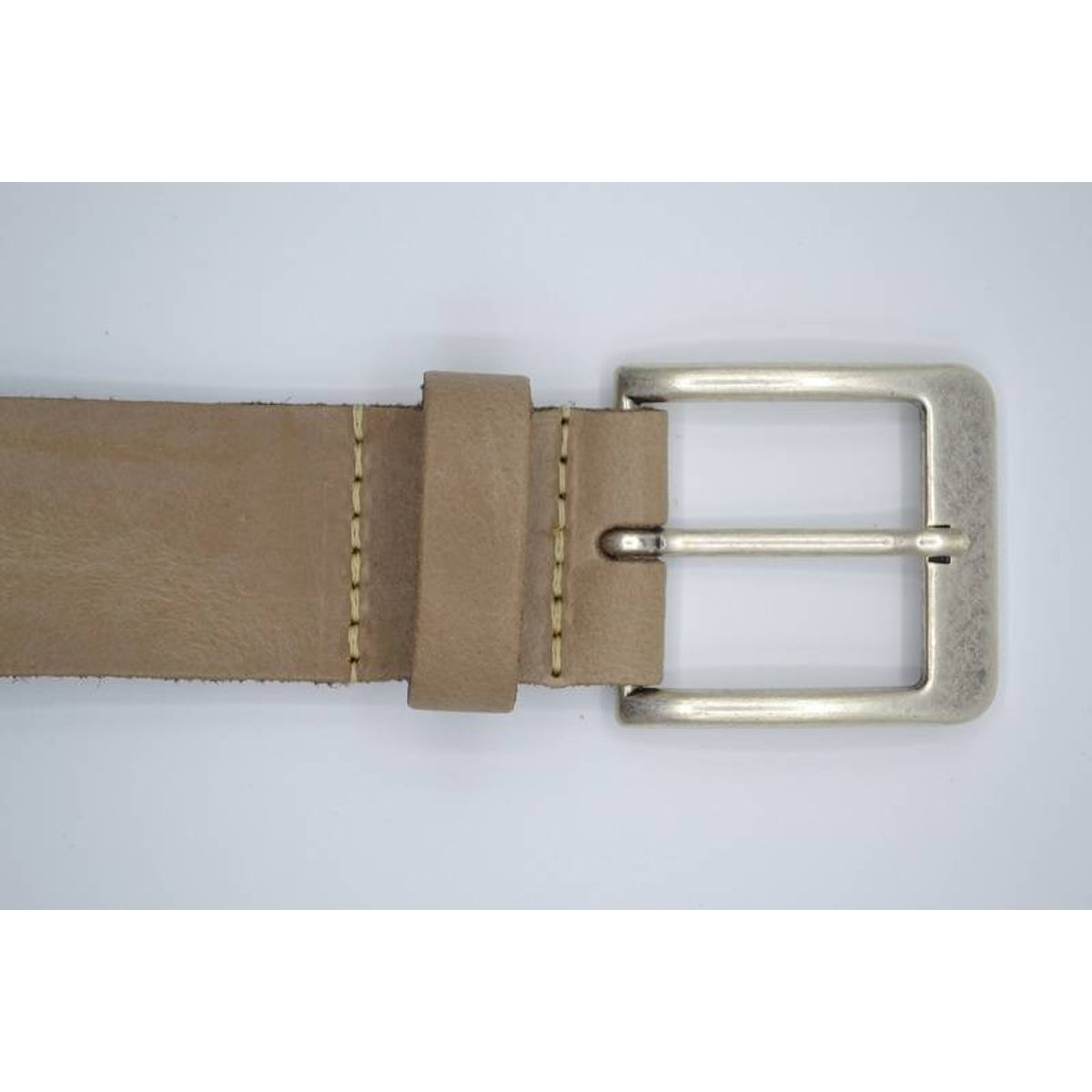 echt lederen taupe dames/heren riem