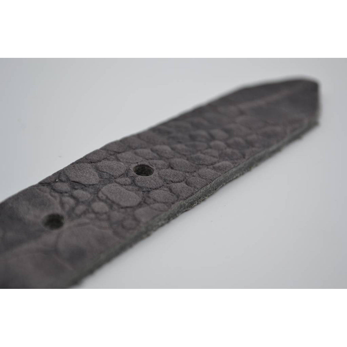 3cm grijze italiaans volnerf lederen casual riem